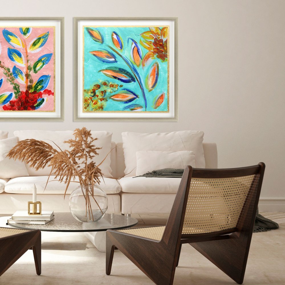Sassy Botanica IV Silver Framed Wall Art HomeRoots