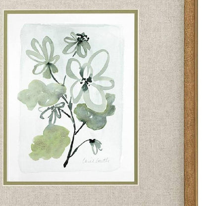 Set Of Four Dream Blossom Gold Framed Wall Art HomeRoots