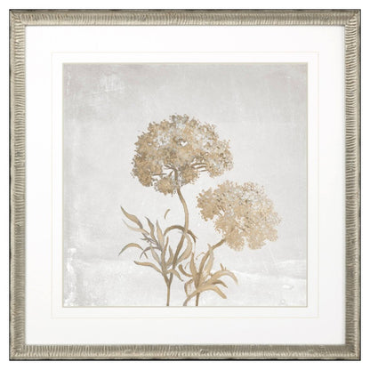 Delicate Beauty I Silver Framed Wall Art HomeRoots