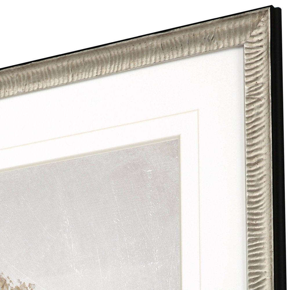 Delicate Beauty I Silver Framed Wall Art HomeRoots