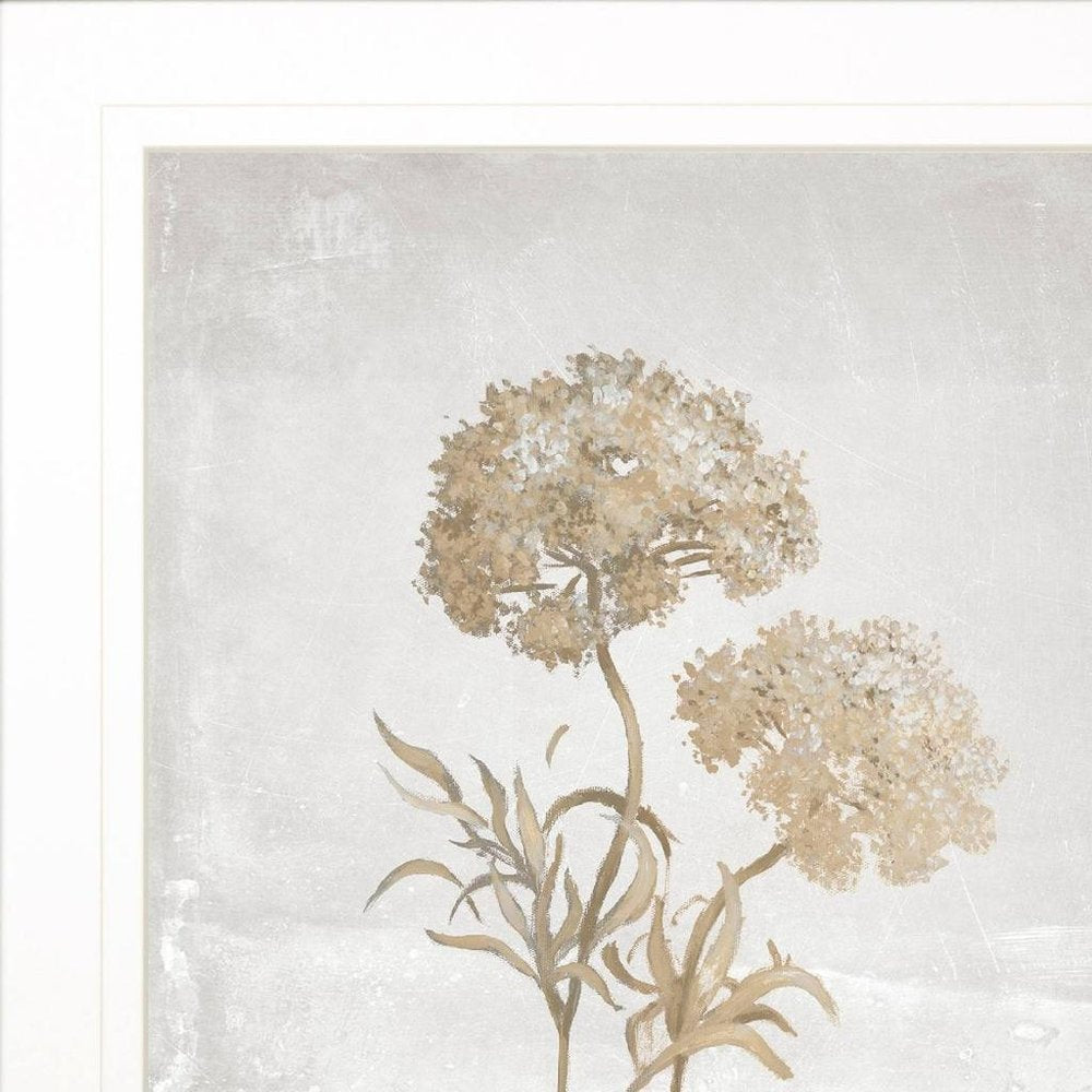 Delicate Beauty I Silver Framed Wall Art HomeRoots