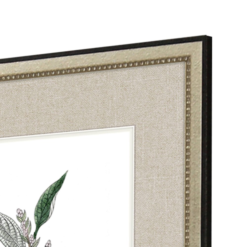 Set Of Four White Flowers Silver Framed Wall Art HomeRoots