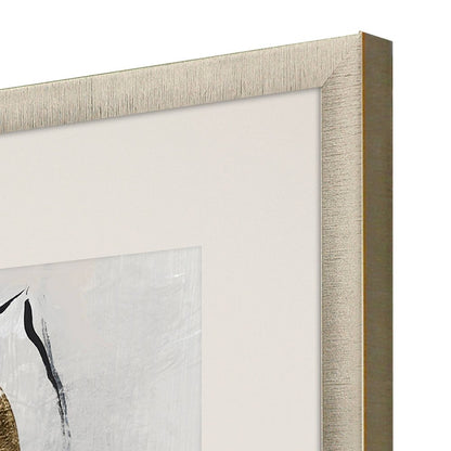Golden Floral I Gold Framed Wall Art HomeRoots