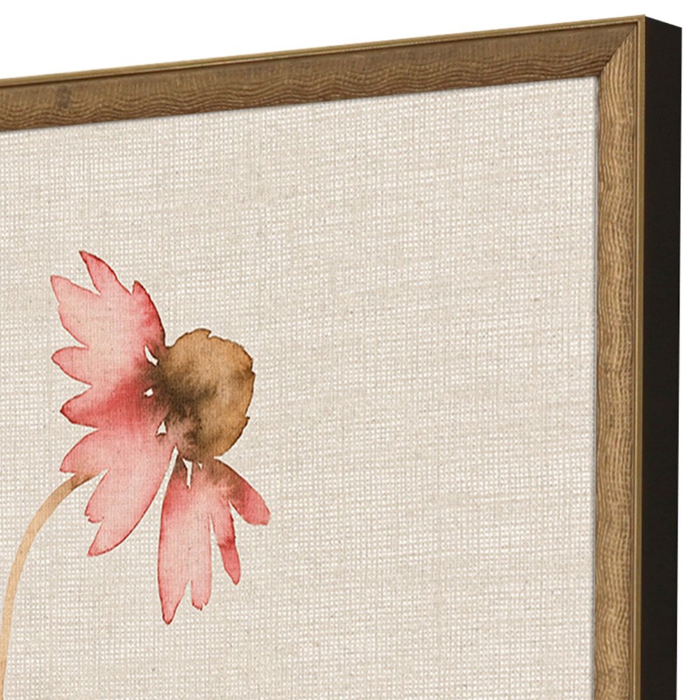 Set Of Two Wild Flourish I Gold Framed Wall Art HomeRoots