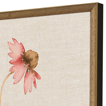 Set Of Two Wild Flourish I Gold Framed Wall Art HomeRoots