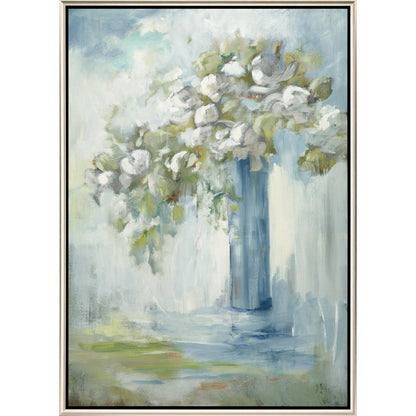 Standing Tall Silver Floater Frame Wall Art HomeRoots