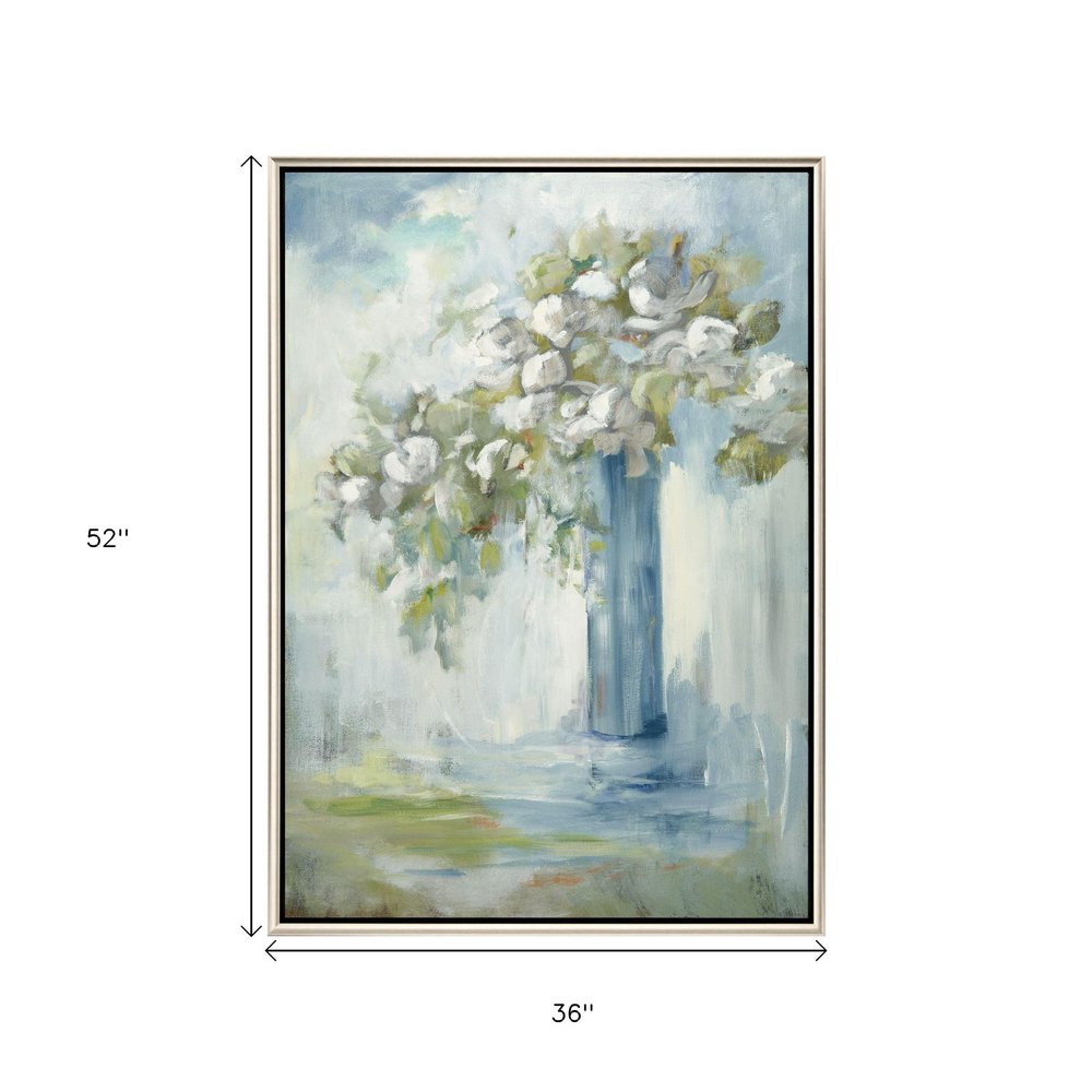 Standing Tall Silver Floater Frame Wall Art HomeRoots