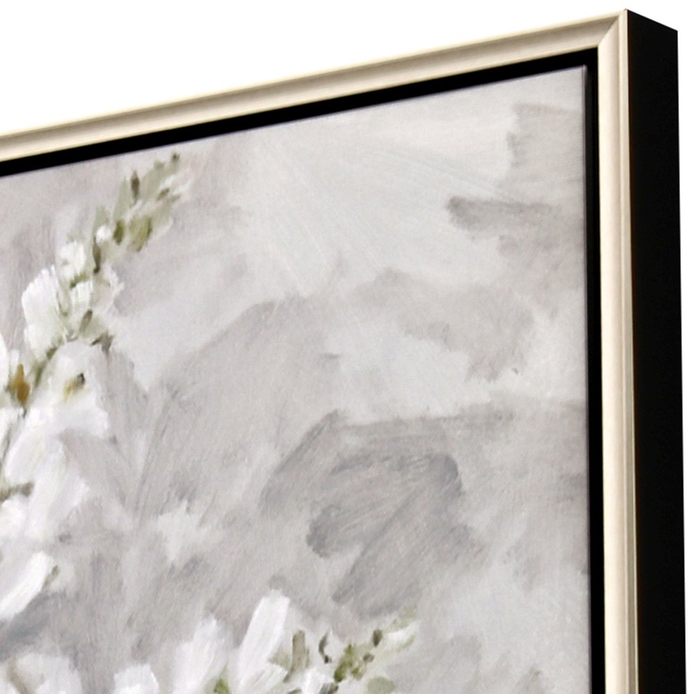 Calm Moment I Silver Floater Frame Wall Art HomeRoots