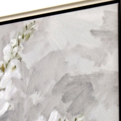 Calm Moment I Silver Floater Frame Wall Art HomeRoots