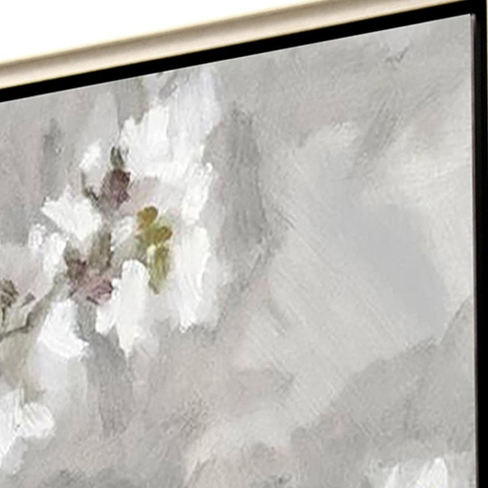 Calm Moment II Silver Floater Frame Wall Art HomeRoots
