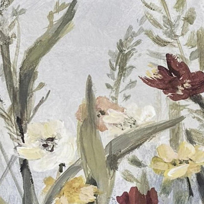Flourish Wild Flower I Silver Framed Wall Art HomeRoots