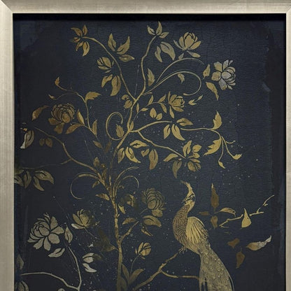 Jardine Chinois I Silver Framed Wall Art HomeRoots