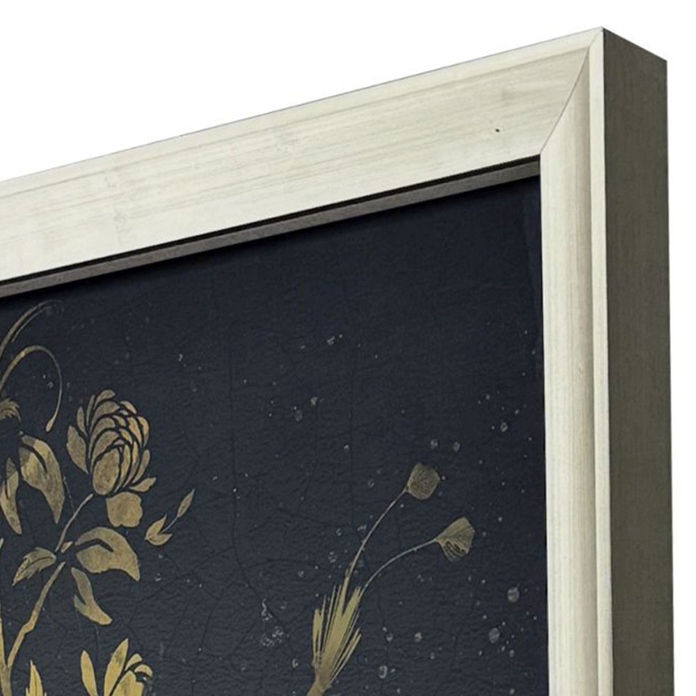 Jardine Chinois II Silver Framed Wall Art HomeRoots