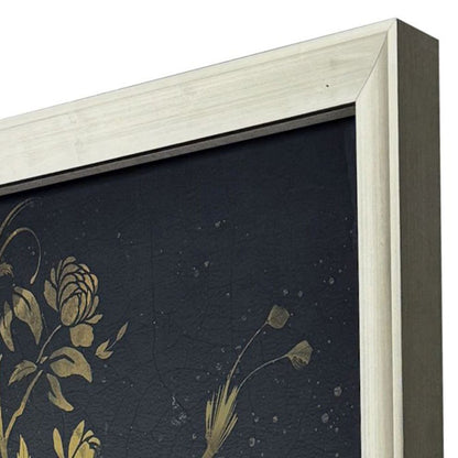 Jardine Chinois II Silver Framed Wall Art HomeRoots