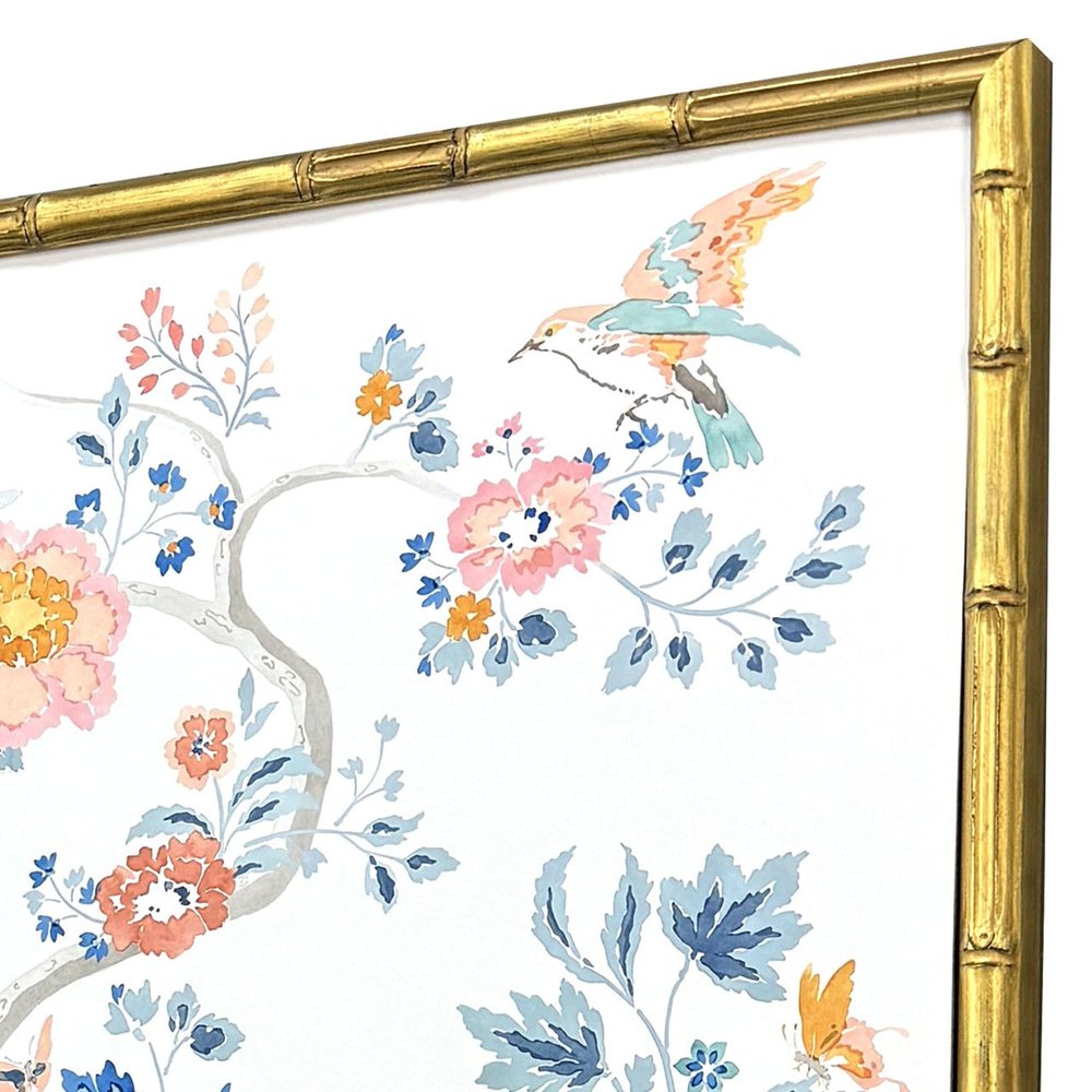 Set Of Two Enchanted Gold Framed Wall Art HomeRoots