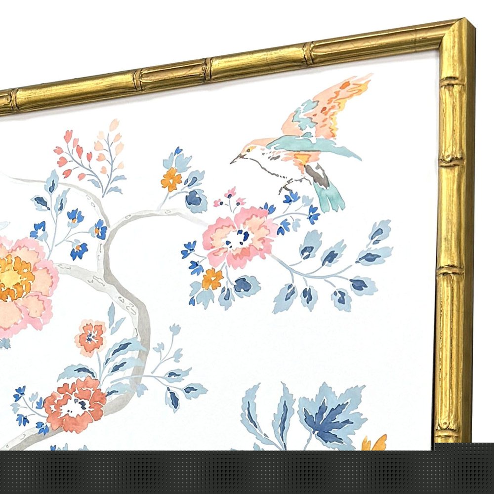 Set Of Two Enchanted Gold Framed Wall Art HomeRoots