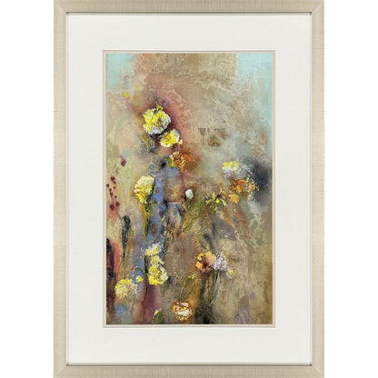 Floral Life II Gold Framed Wall Art HomeRoots