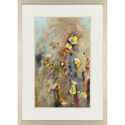 Floral Life II Gold Framed Wall Art HomeRoots
