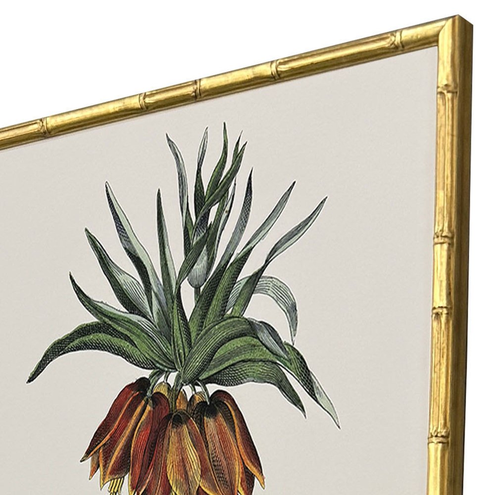 Set Of Four Contemporary Palm I Gold Framed Wall Art HomeRoots