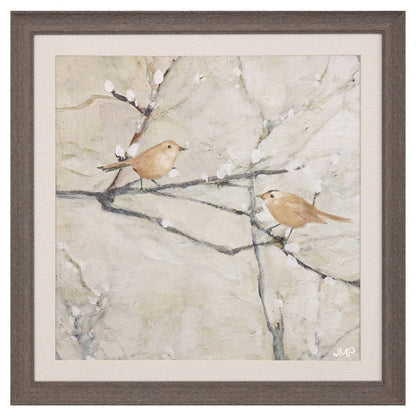 Budding Willow I Brown Framed Wall Art HomeRoots