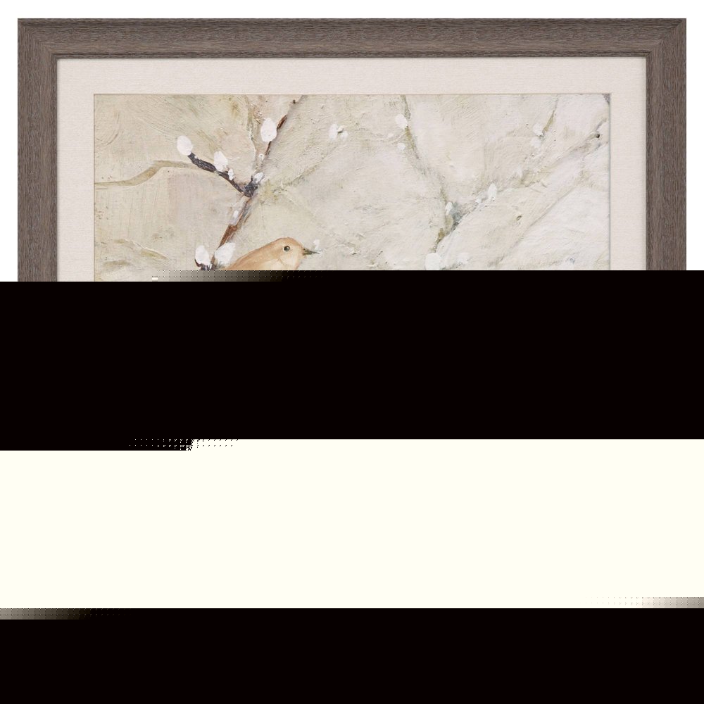 Budding Willow I Brown Framed Wall Art HomeRoots