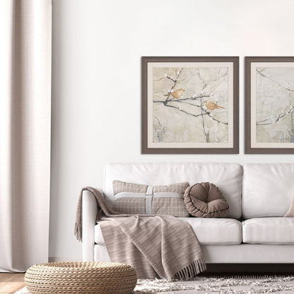 Budding Willow I Brown Framed Wall Art HomeRoots