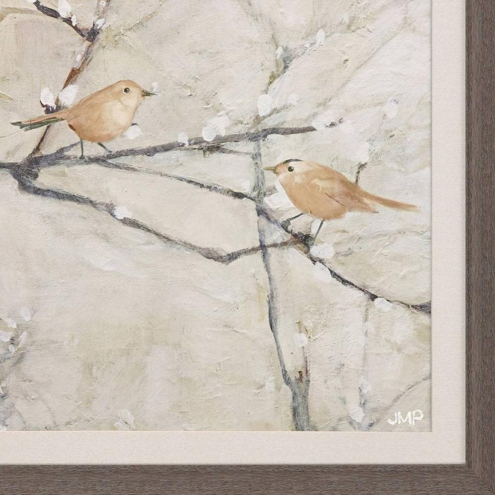 Budding Willow I Brown Framed Wall Art HomeRoots