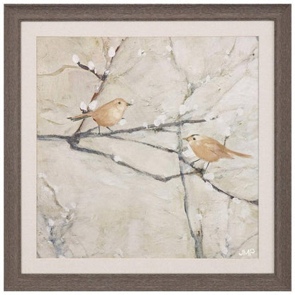 Budding Willow I Brown Framed Wall Art HomeRoots