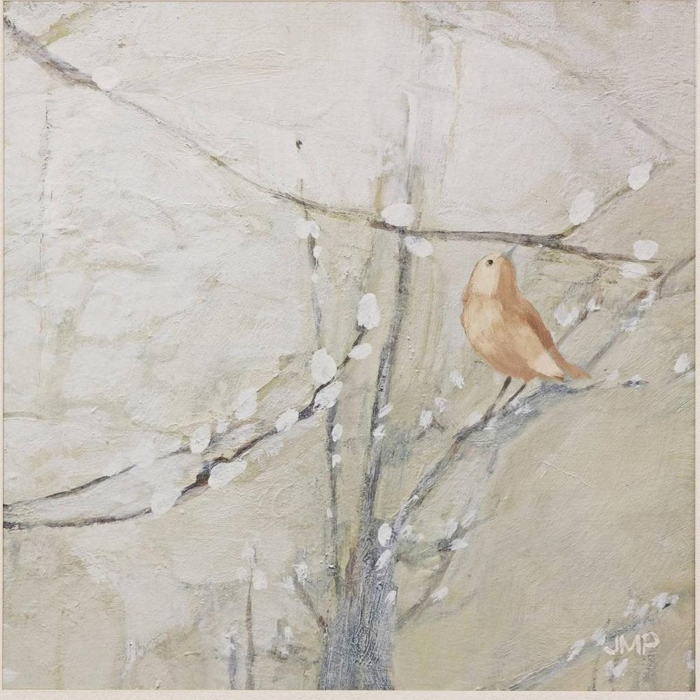 Budding Willow II Brown Framed Wall Art HomeRoots