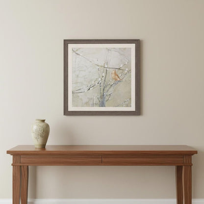 Budding Willow II Brown Framed Wall Art HomeRoots