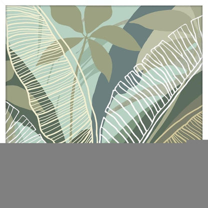 Tropical Botanical I Brown Framed Wall Art HomeRoots