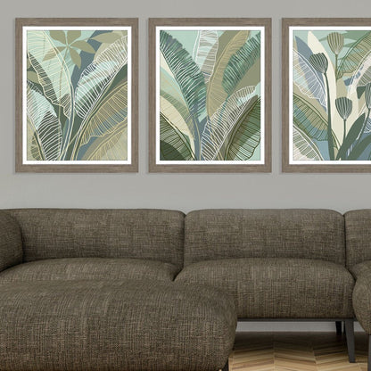 Tropical Botanical II Brown Framed Wall Art HomeRoots