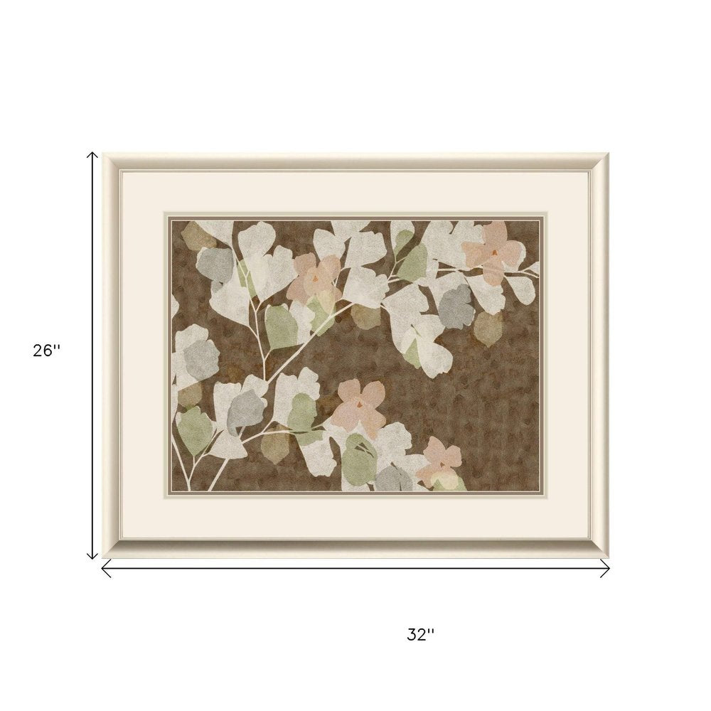 Antique Blossom I Gold Framed Wall Art HomeRoots