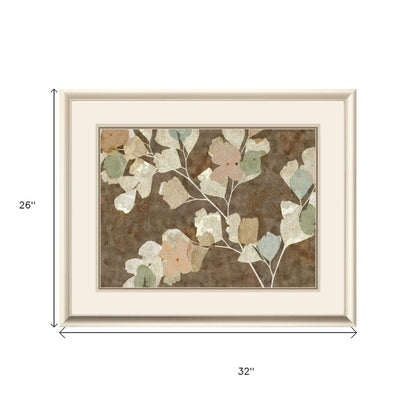 Antique Blossom II Gold Framed Wall Art HomeRoots