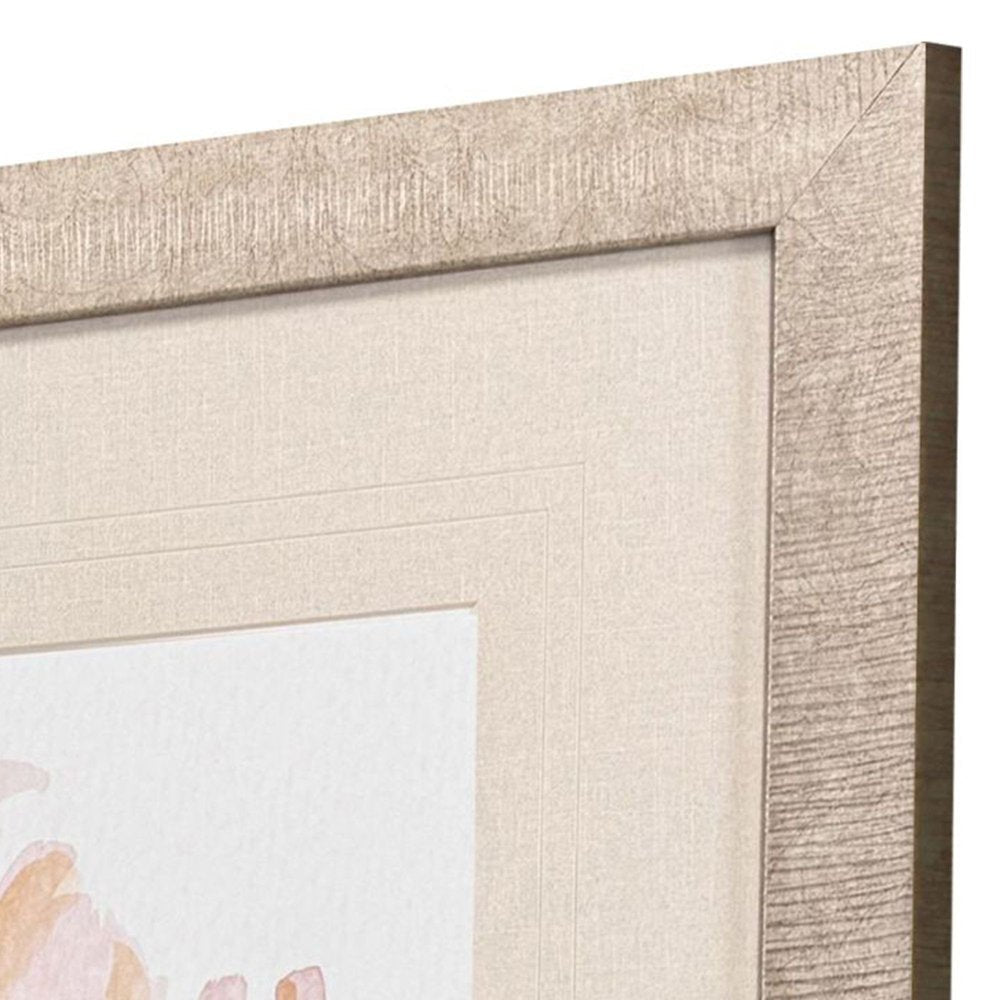 Perfect Poppies I Distressed Gold Framed Wall Art HomeRoots