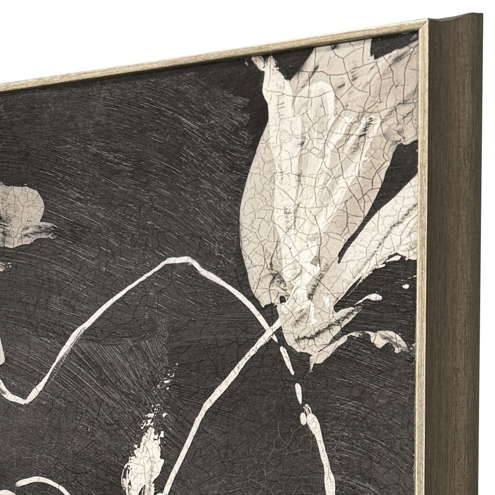 Neutral Flora I Gold Framed Wall Art HomeRoots