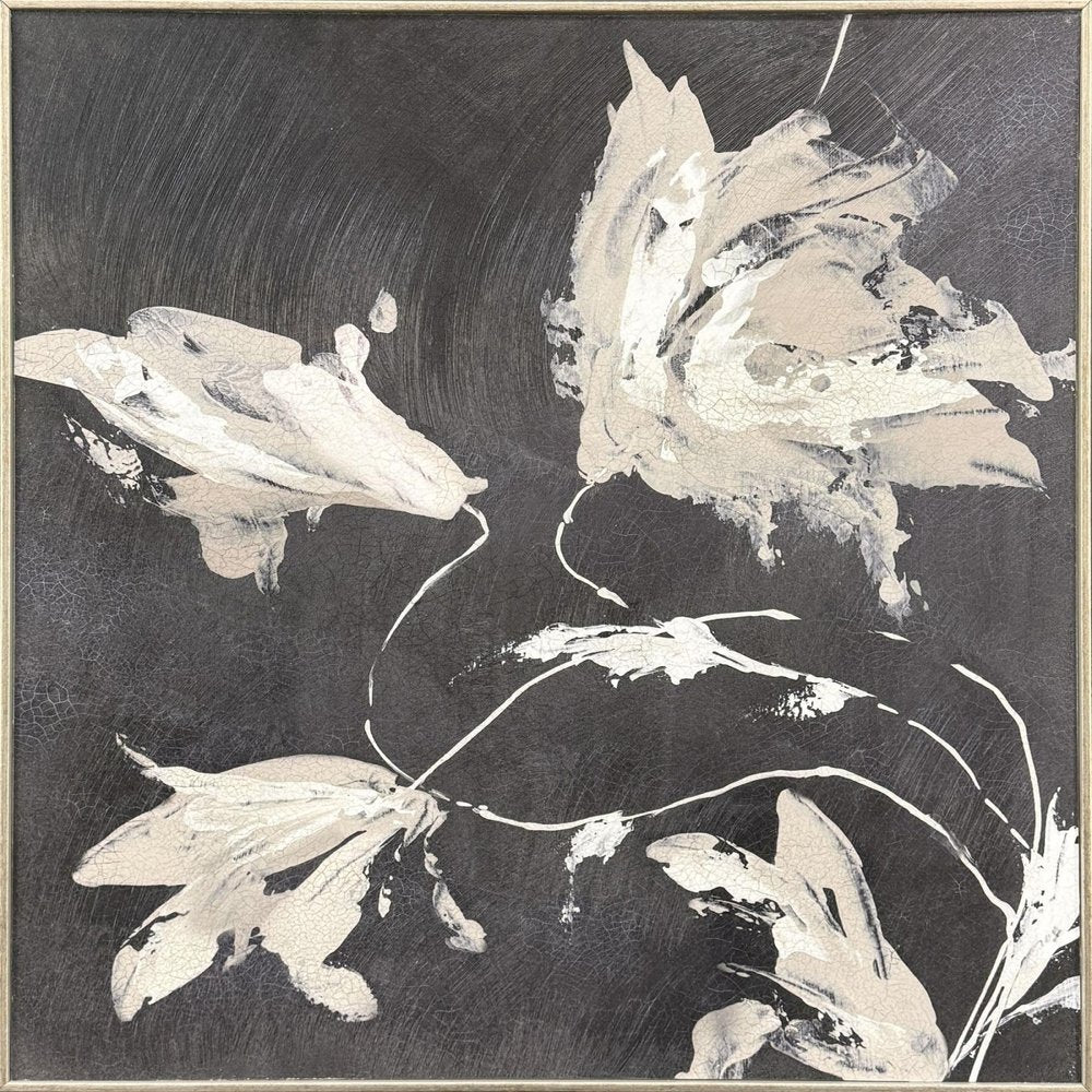 Neutral Flora II Gold Framed Wall Art HomeRoots