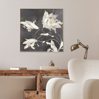 Neutral Flora II Gold Framed Wall Art HomeRoots