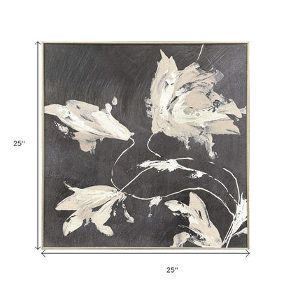 Neutral Flora II Gold Framed Wall Art HomeRoots