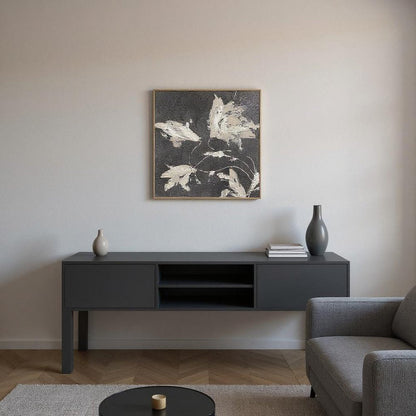 Neutral Flora II Gold Framed Wall Art HomeRoots