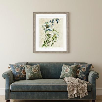 Sunny Day I Distressed Silver Framed Wall Art HomeRoots