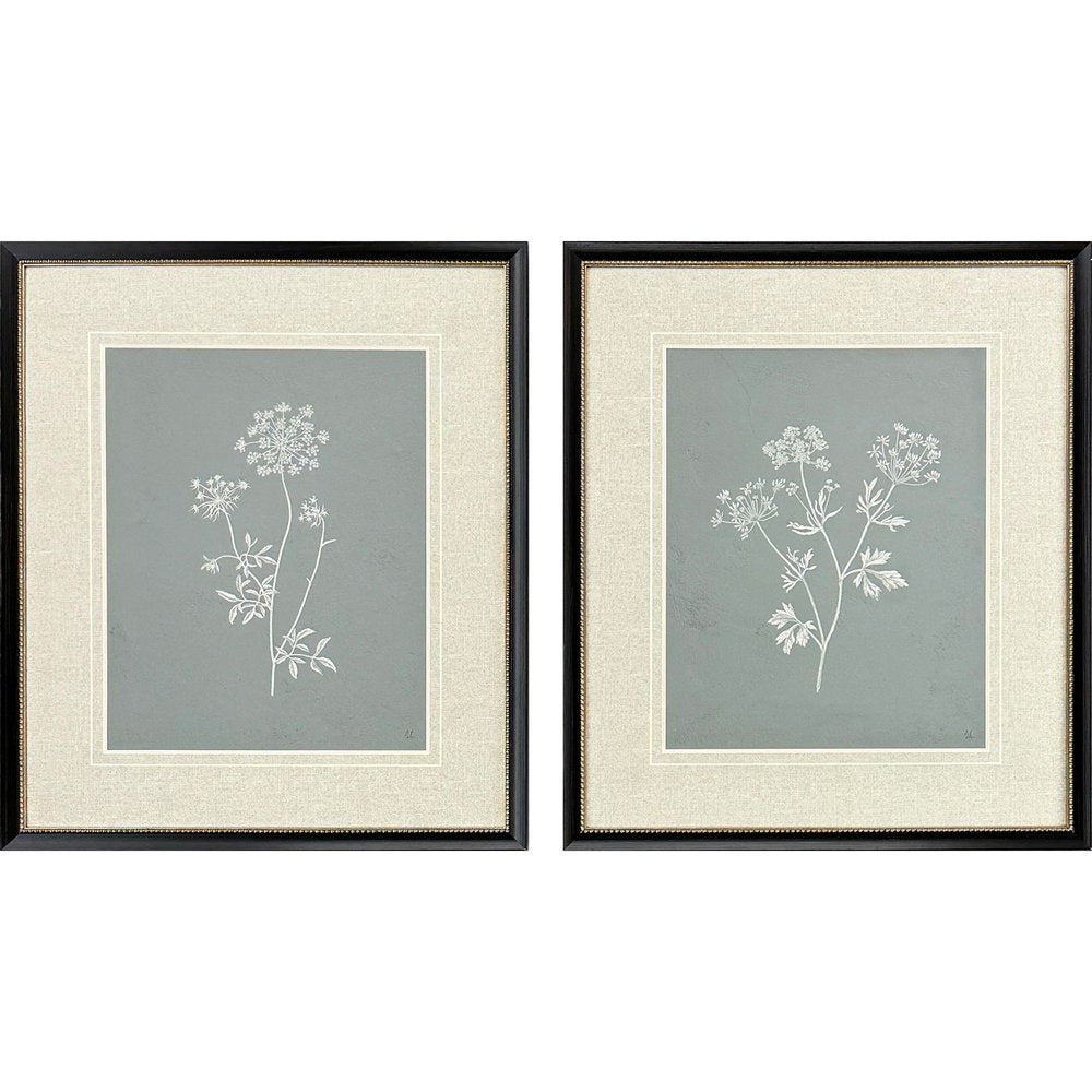 Set Of Two Nature's Gift I Black Framed Wall Art HomeRoots