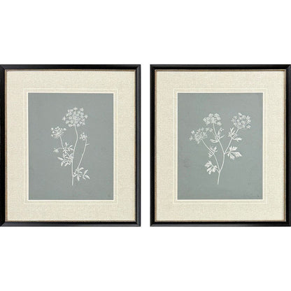 Set Of Two Nature's Gift I Black Framed Wall Art HomeRoots