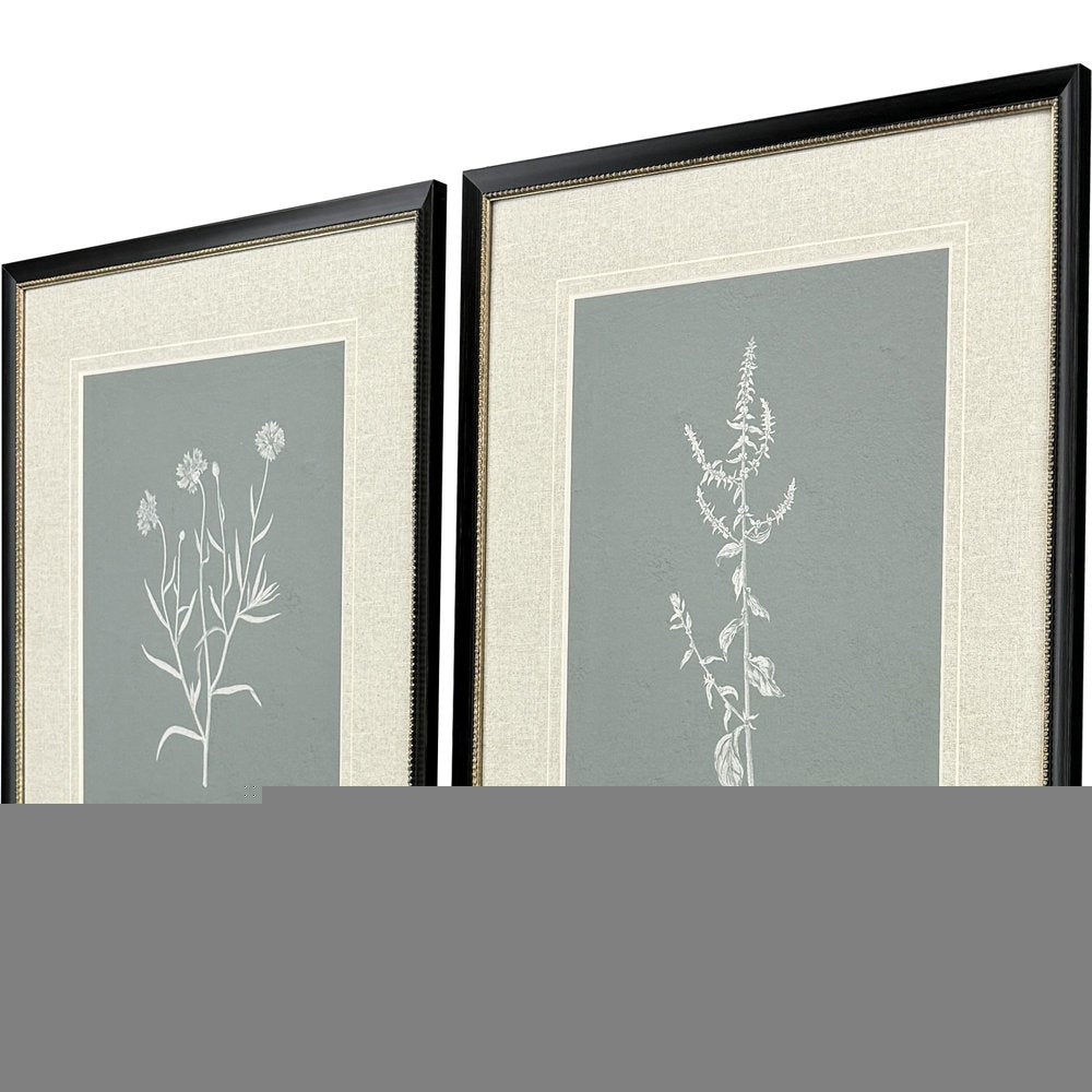 Set Of Two Nature's Gift II Black Framed Wall Art HomeRoots