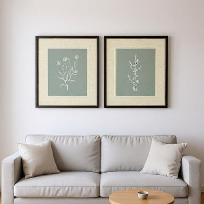 Set Of Two Nature's Gift II Black Framed Wall Art HomeRoots