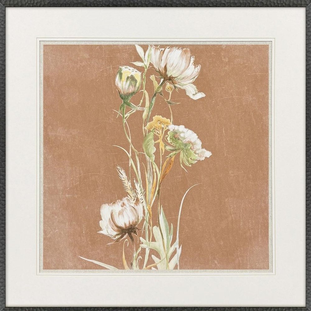 Wildflowers I Black Framed Wall Art HomeRoots