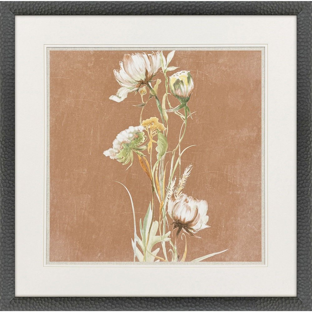 Wildflowers I Black Framed Wall Art HomeRoots