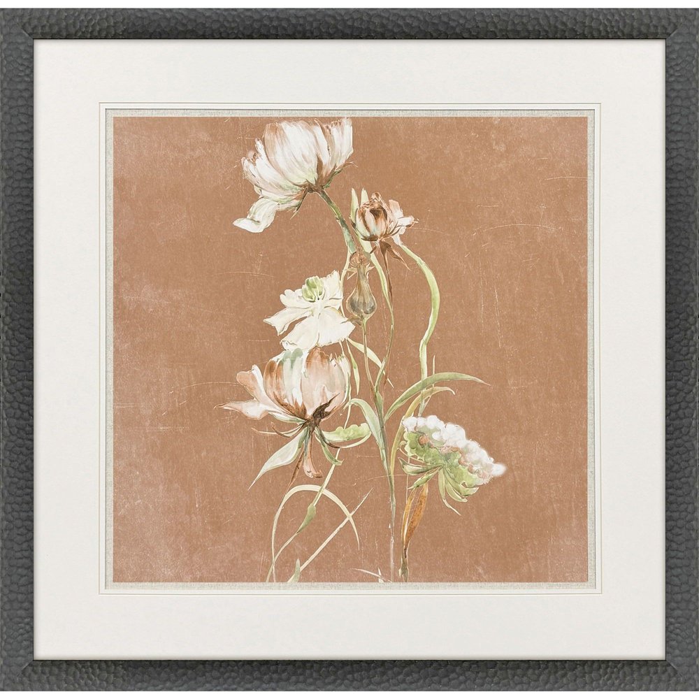 Wildflowers II Black Framed Wall Art HomeRoots