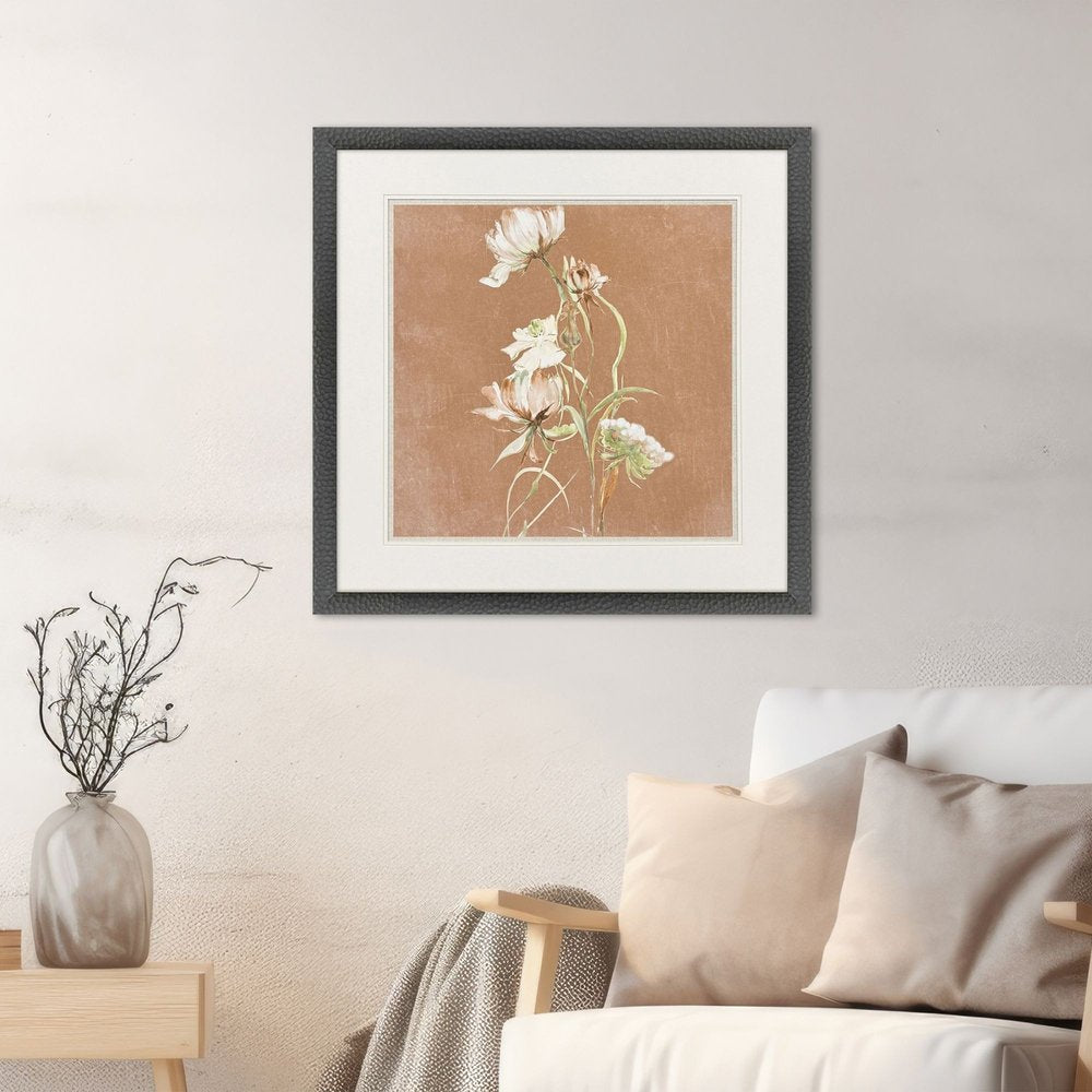 Wildflowers II Black Framed Wall Art HomeRoots