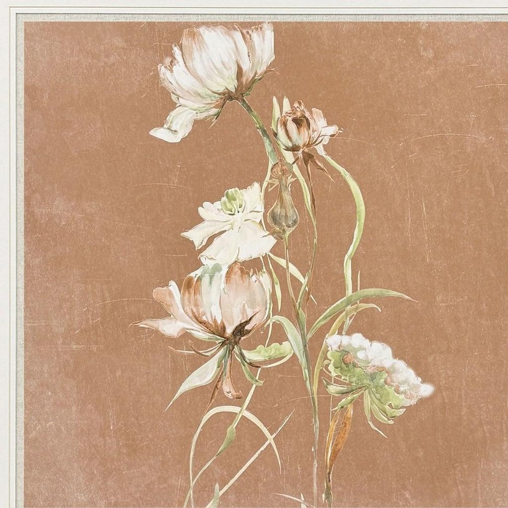 Wildflowers II Black Framed Wall Art HomeRoots